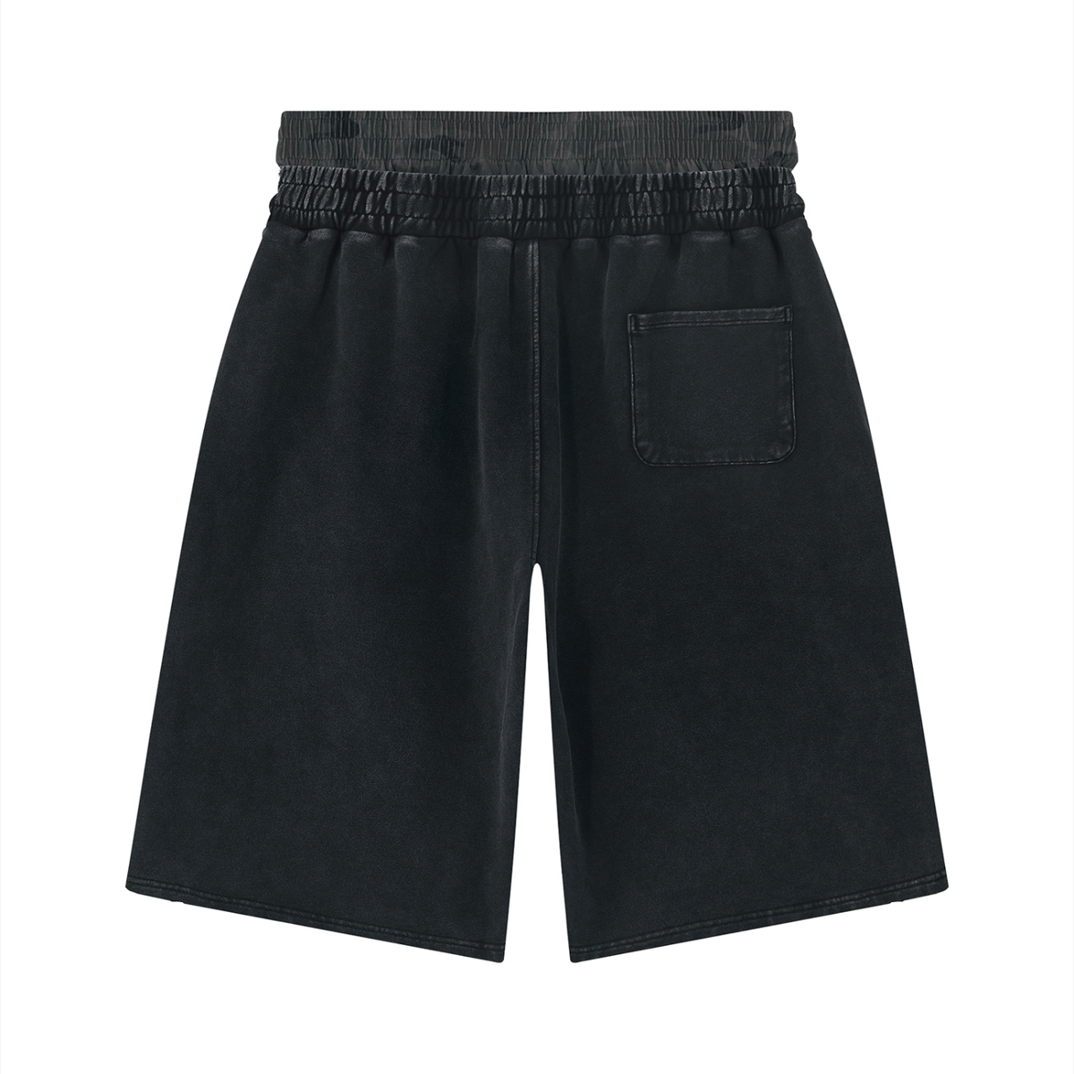 NBP  Vintage Wash Wide Leg Shorts